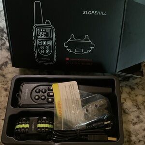 Black Dog Training Collar